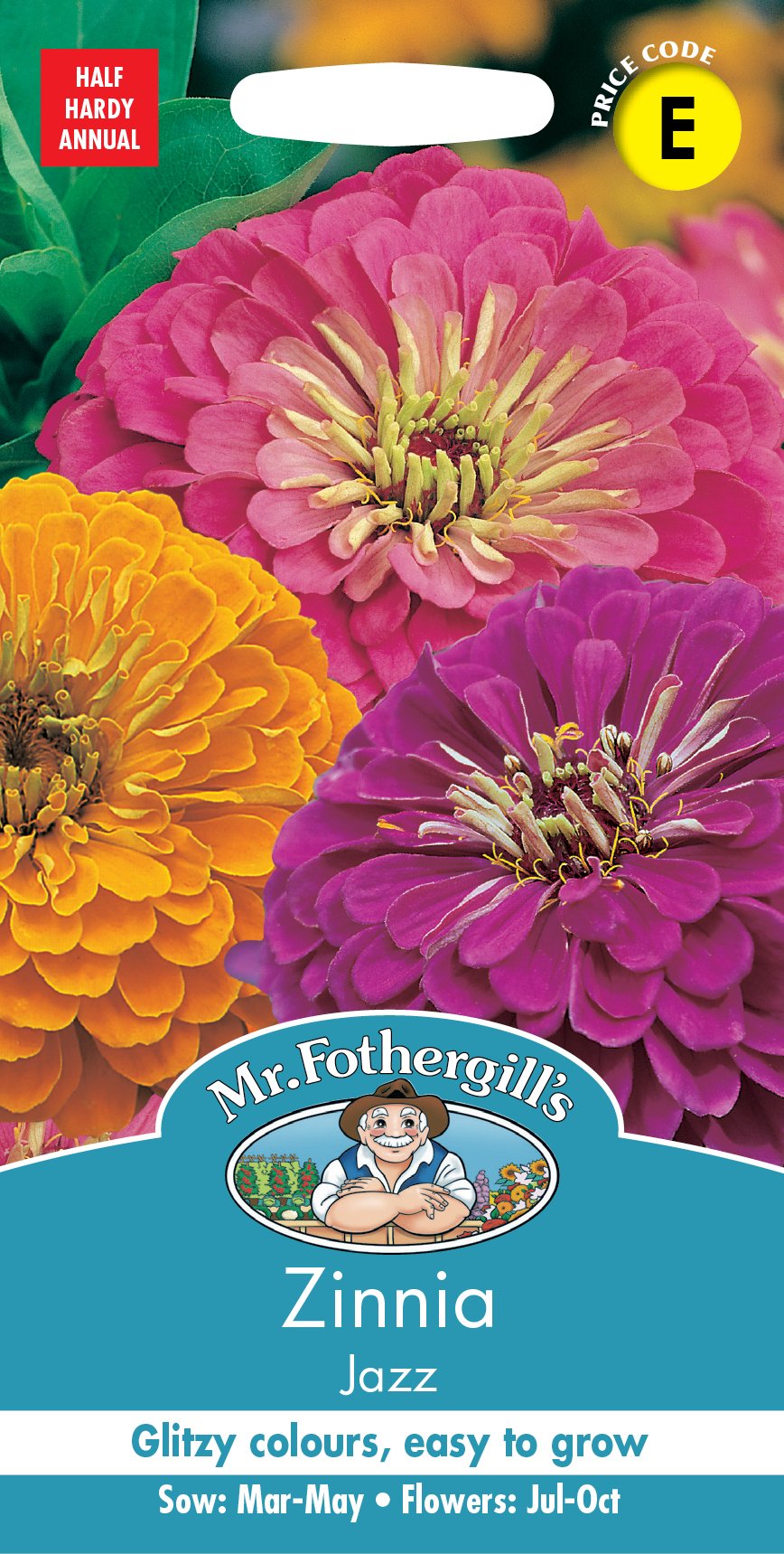 Fothergills Zinnia Jazz