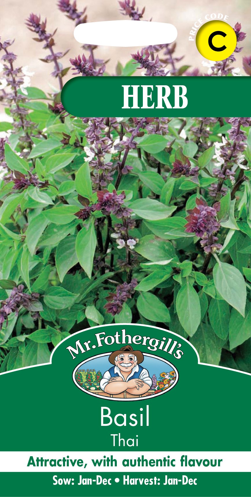 Fothergills Basil Thai Herb Garden