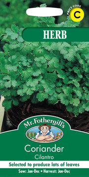 Fothergills Coriander Cilantro Herb Garden