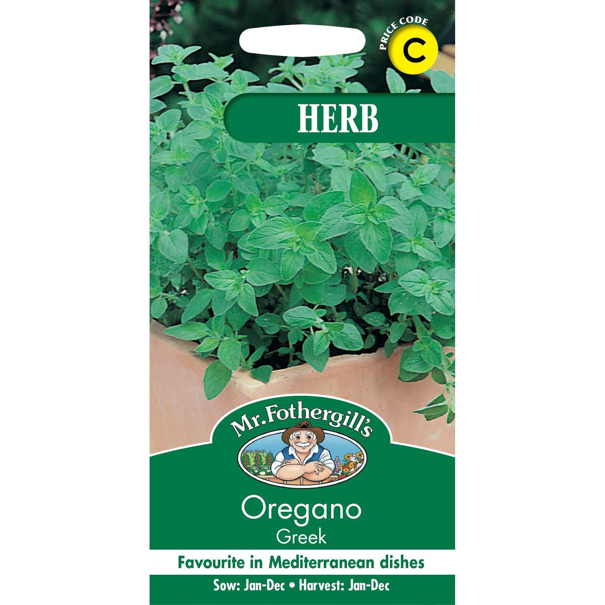 Fothergills Oregano Greek Herb Garden