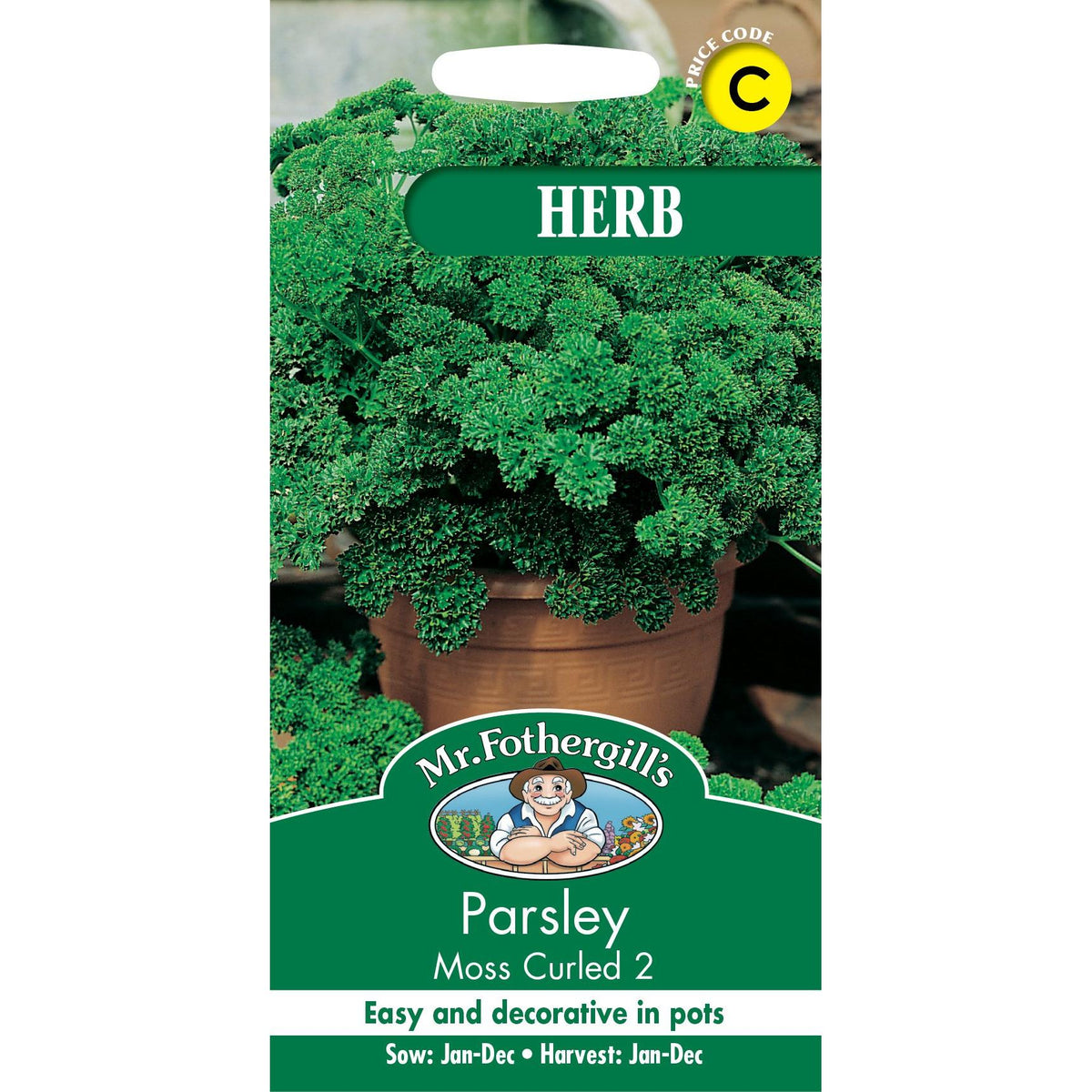 Fothergills Parsley Moss Curled 2 Herb Garden