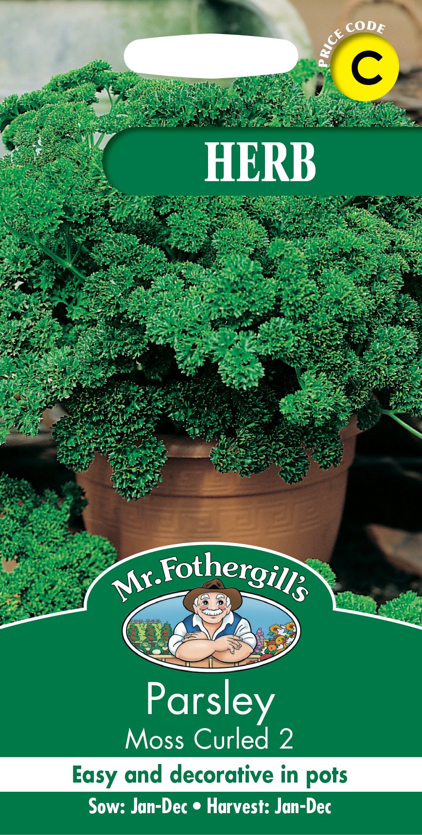 Fothergills Parsley Moss Curled 2 Herb Garden