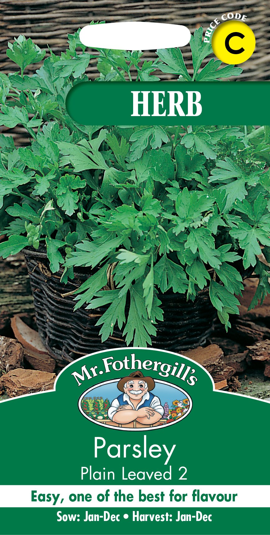 Fothergills Parsley Plain Leaved 2 Herb Garden