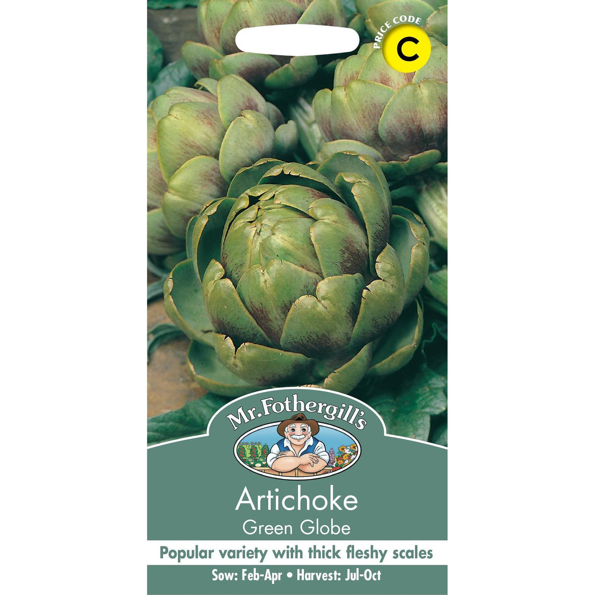 Fothergills Artichoke Green Globe