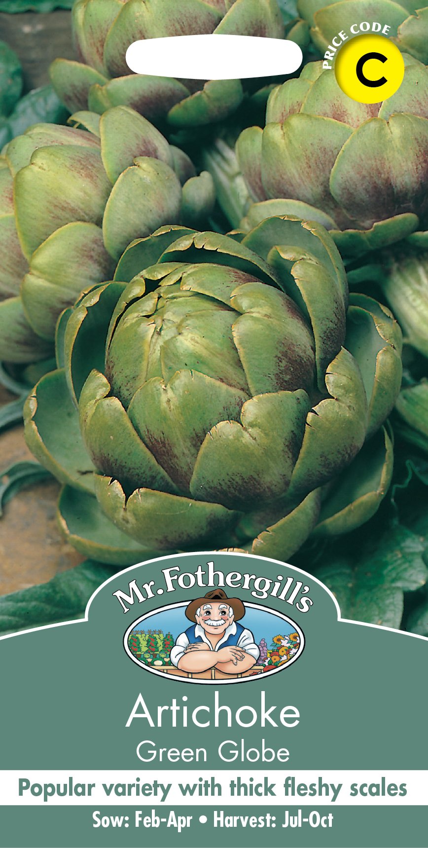 Fothergills Artichoke Green Globe