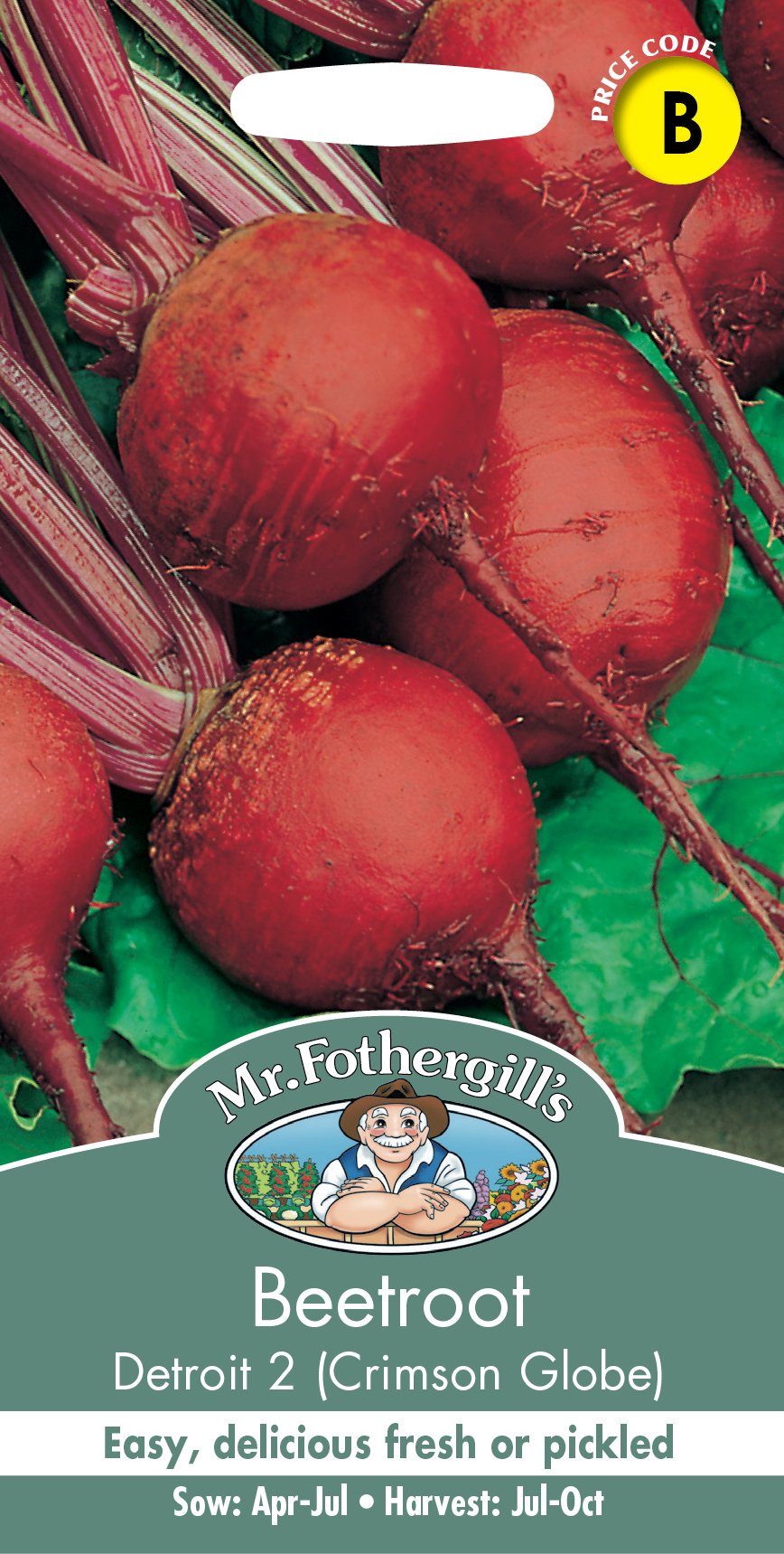 Fothergills Beetroot Detroit 2 Crimson Globe