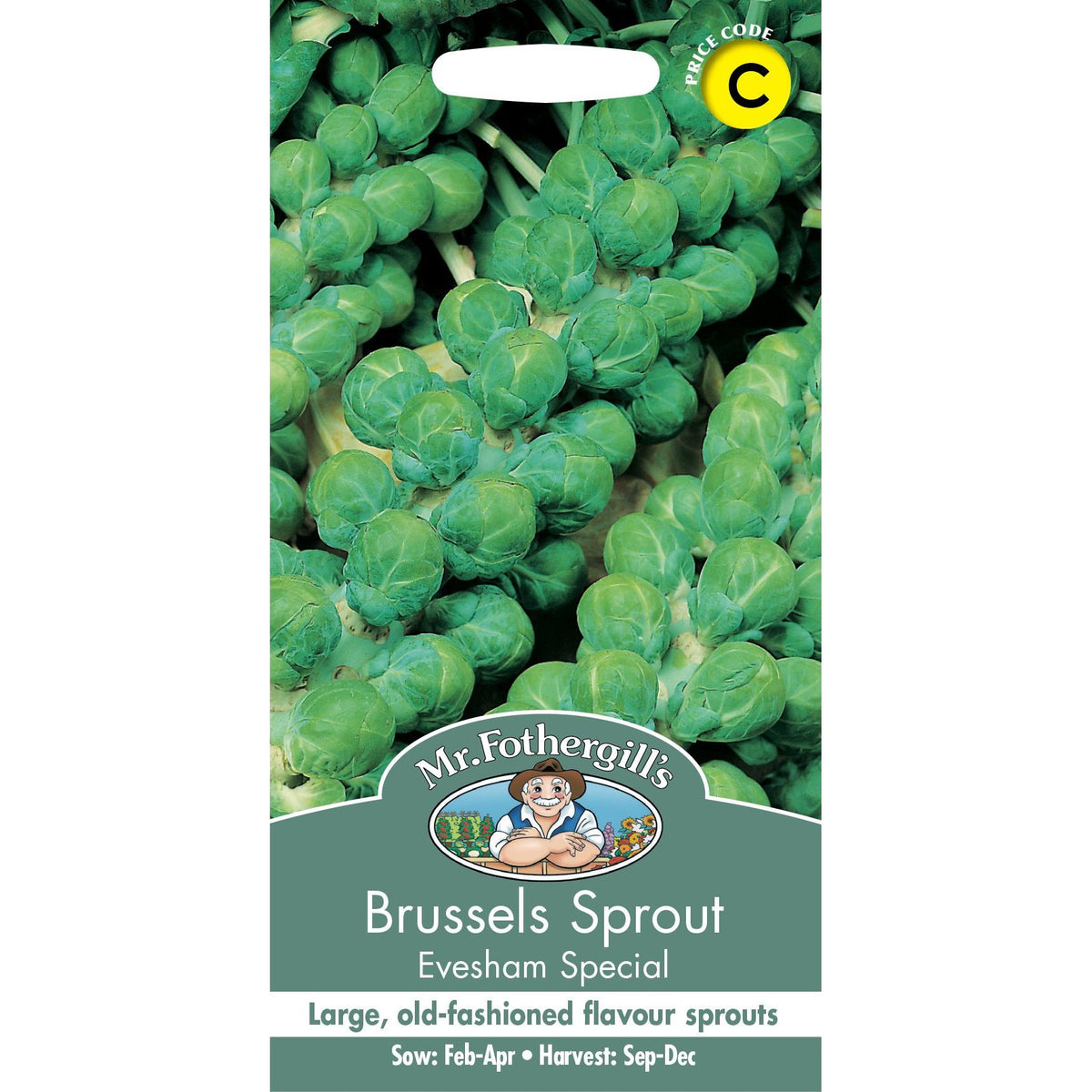 Fothergills Brussels Sprout Evesham Special