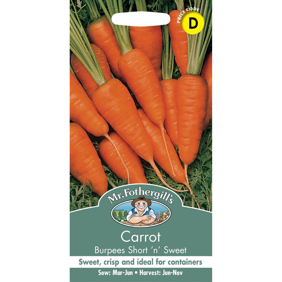 Fothergills Carrot Burpees Short N Sweet