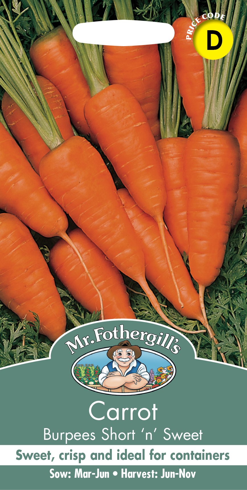 Fothergills Carrot Burpees Short N Sweet