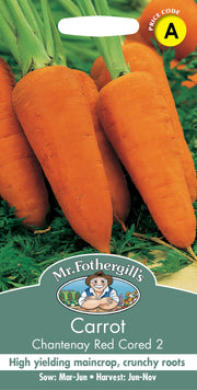Fothergills Carrot Chantenay Red Cored 2