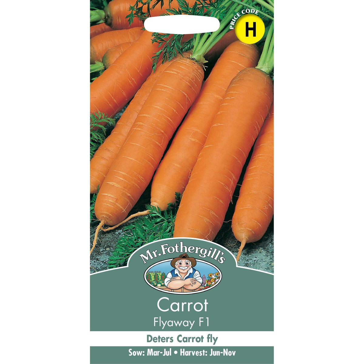 Fothergills Carrot Flyaway F1