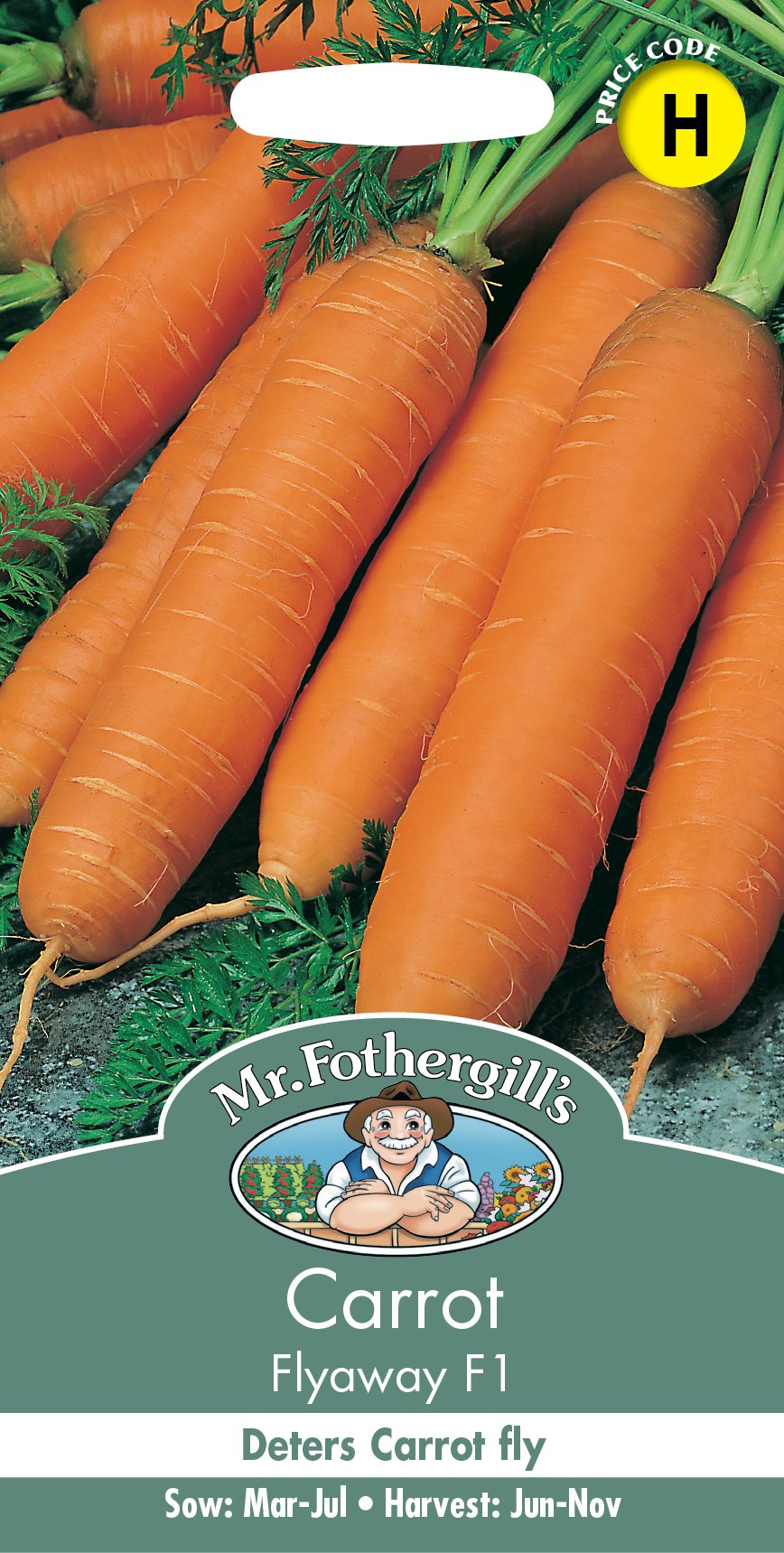 Fothergills Carrot Flyaway F1
