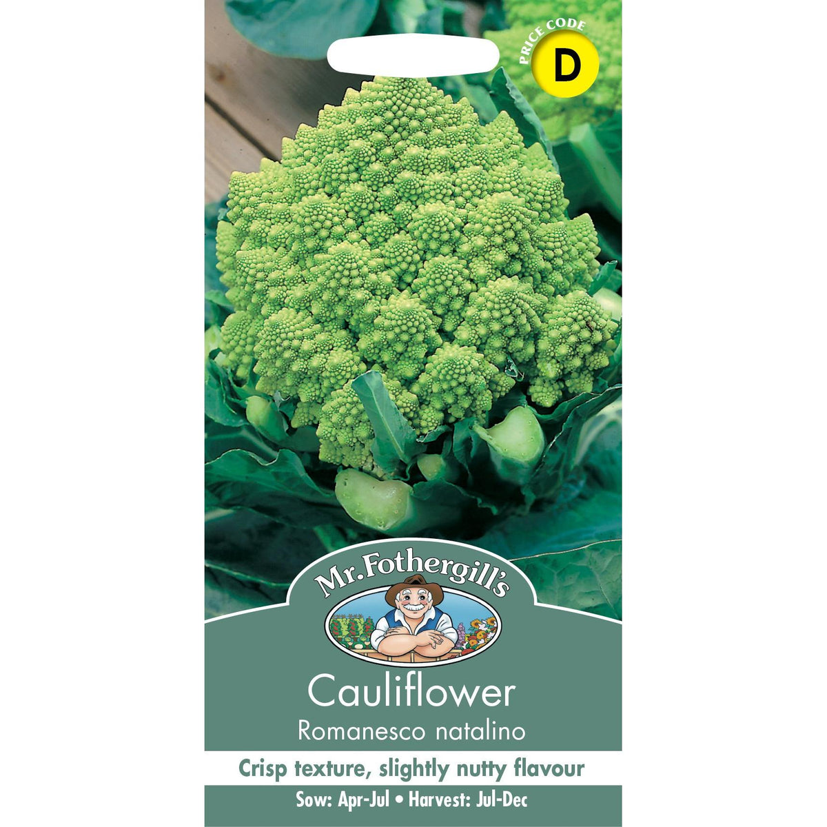 Fothergills Cauliflower Romanesco Natalino