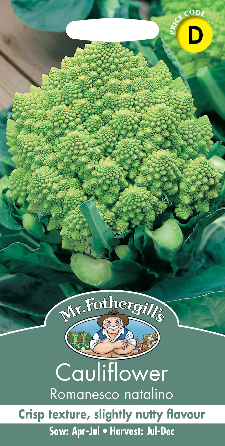Fothergills Cauliflower Romanesco Natalino