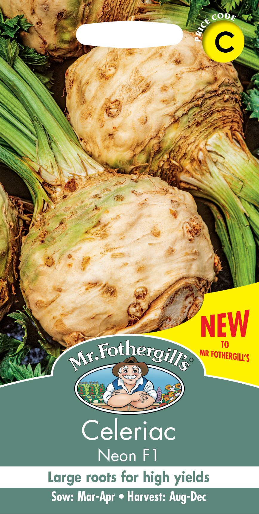 Fothergills Celeriac Neon F1