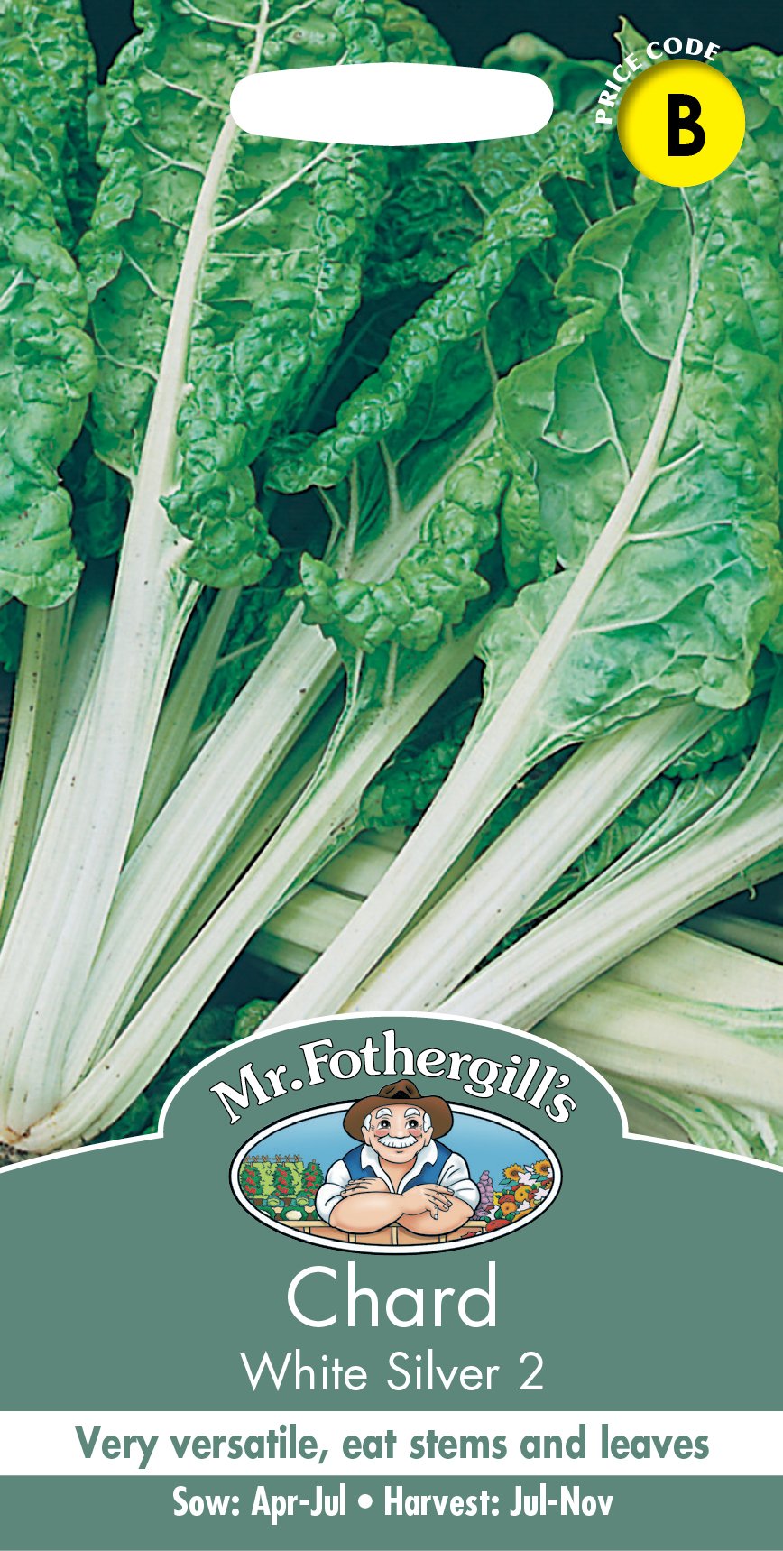 Fothergills Chard White Silver 2