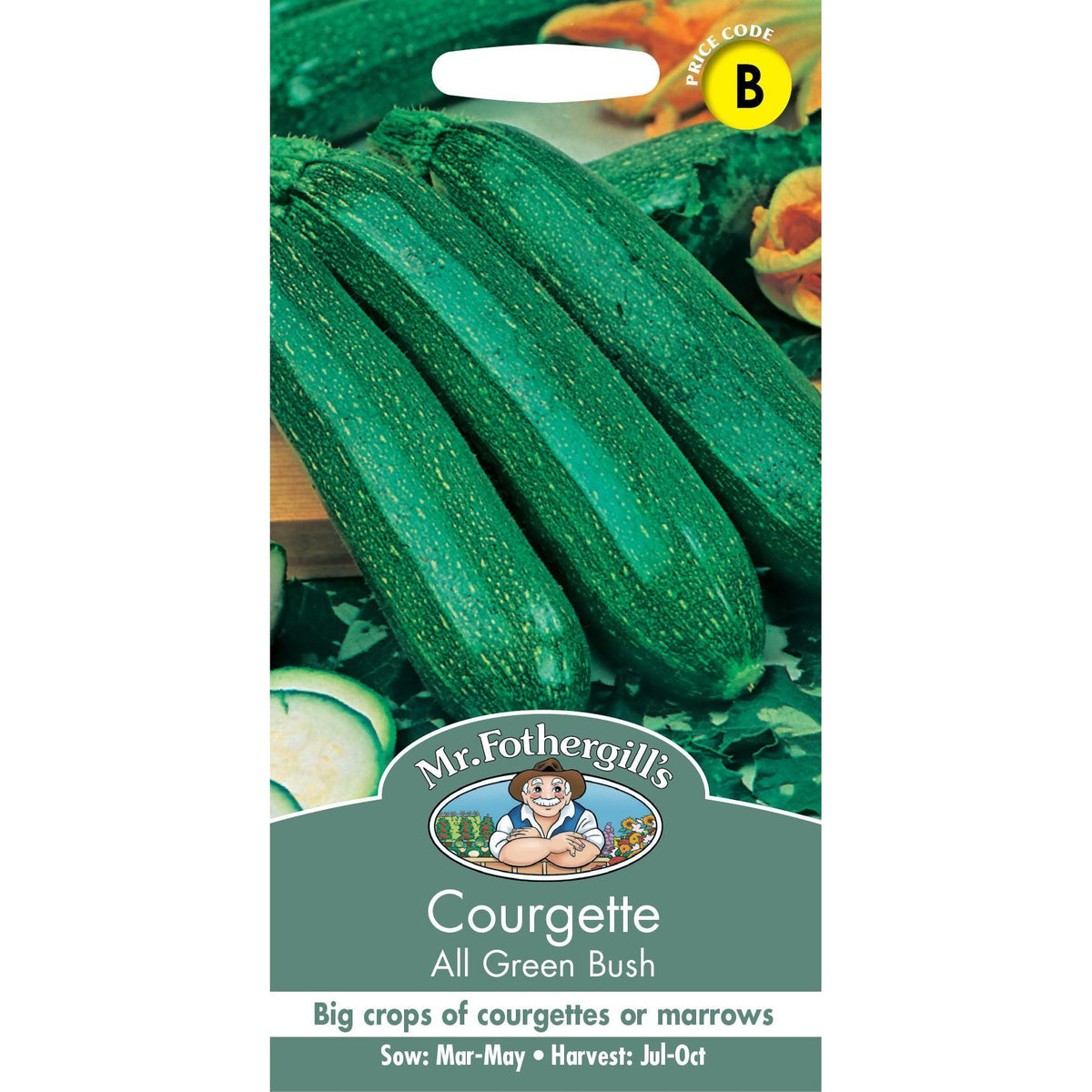 Fothergills Courgette All Green Bush
