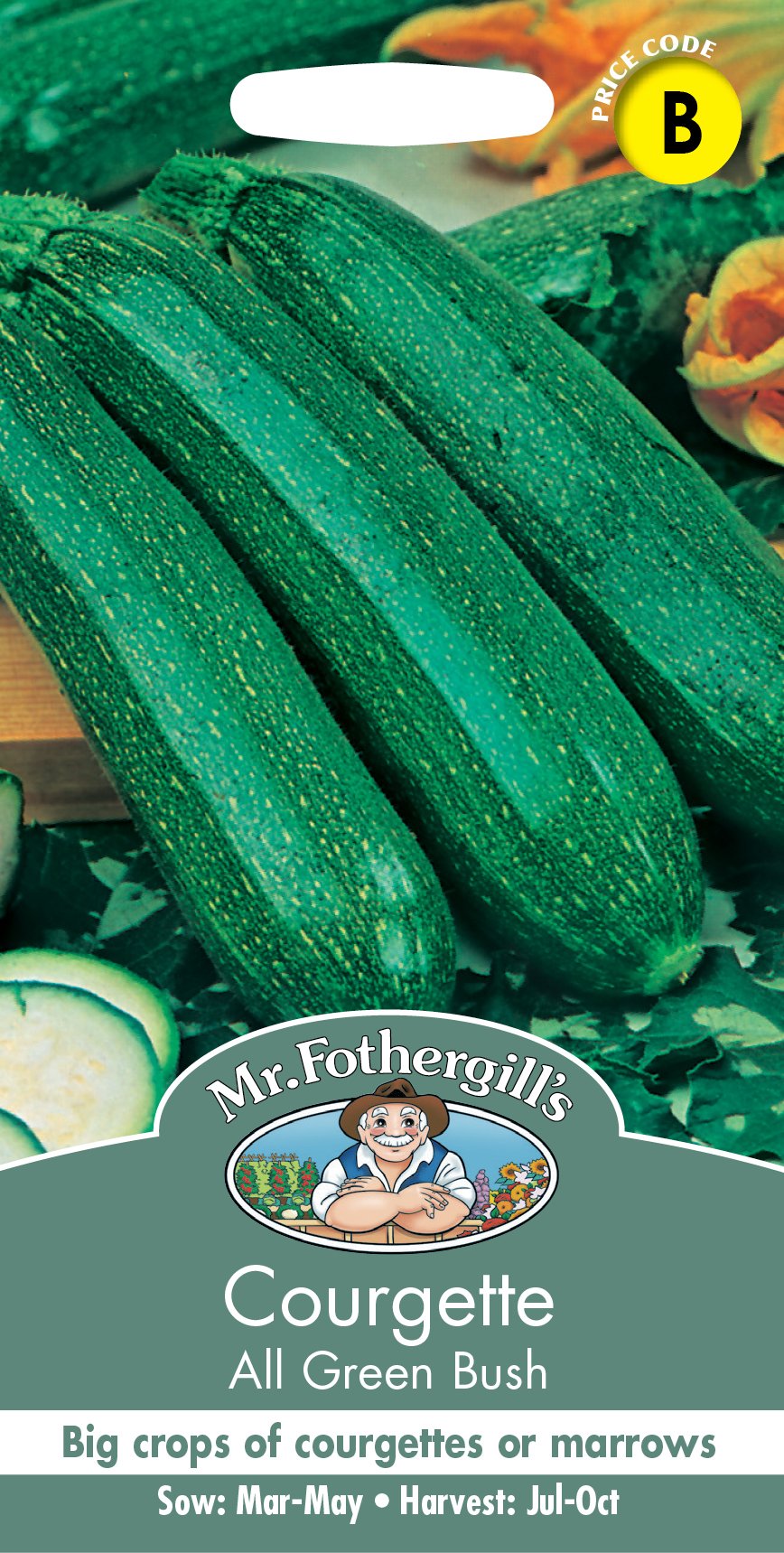 Fothergills Courgette All Green Bush