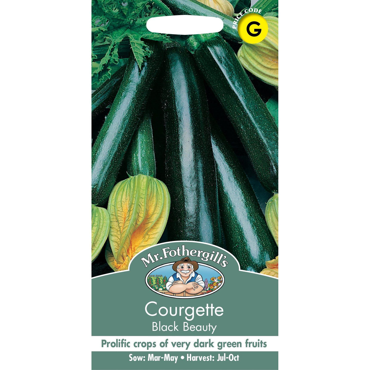 Fothergills Courgette Black Beauty