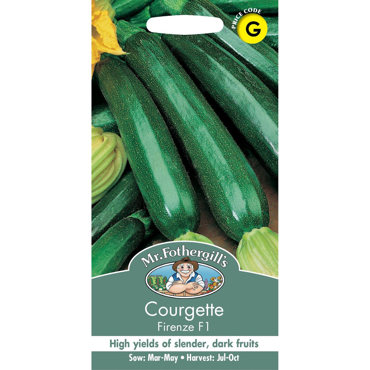 Fothergills Courgette Firenze F1