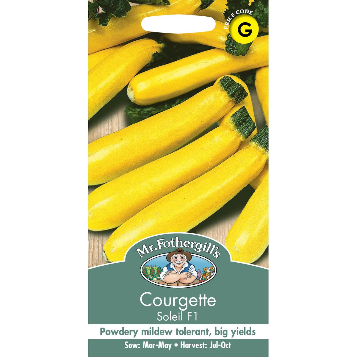 Fothergills Courgette Soleil F1