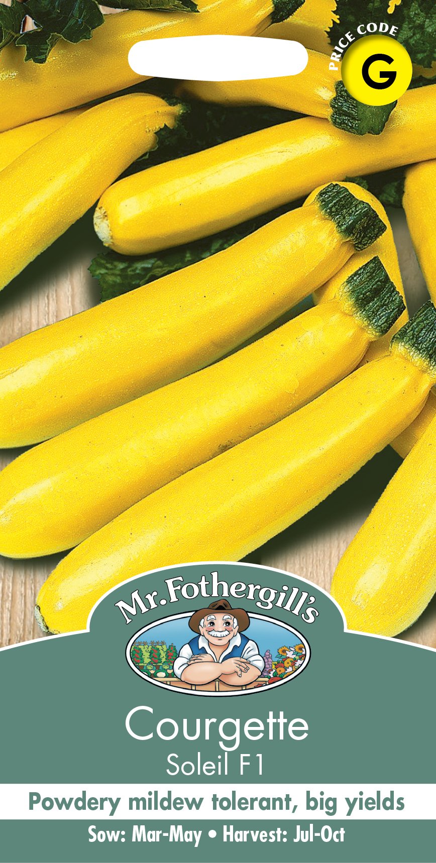 Fothergills Courgette Soleil F1