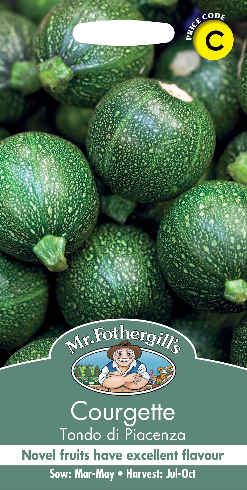 Fothergills Courgette Tondo Di Piacenza