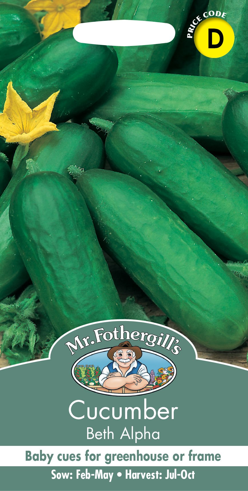 Fothergills Cucumber Beth Alpha