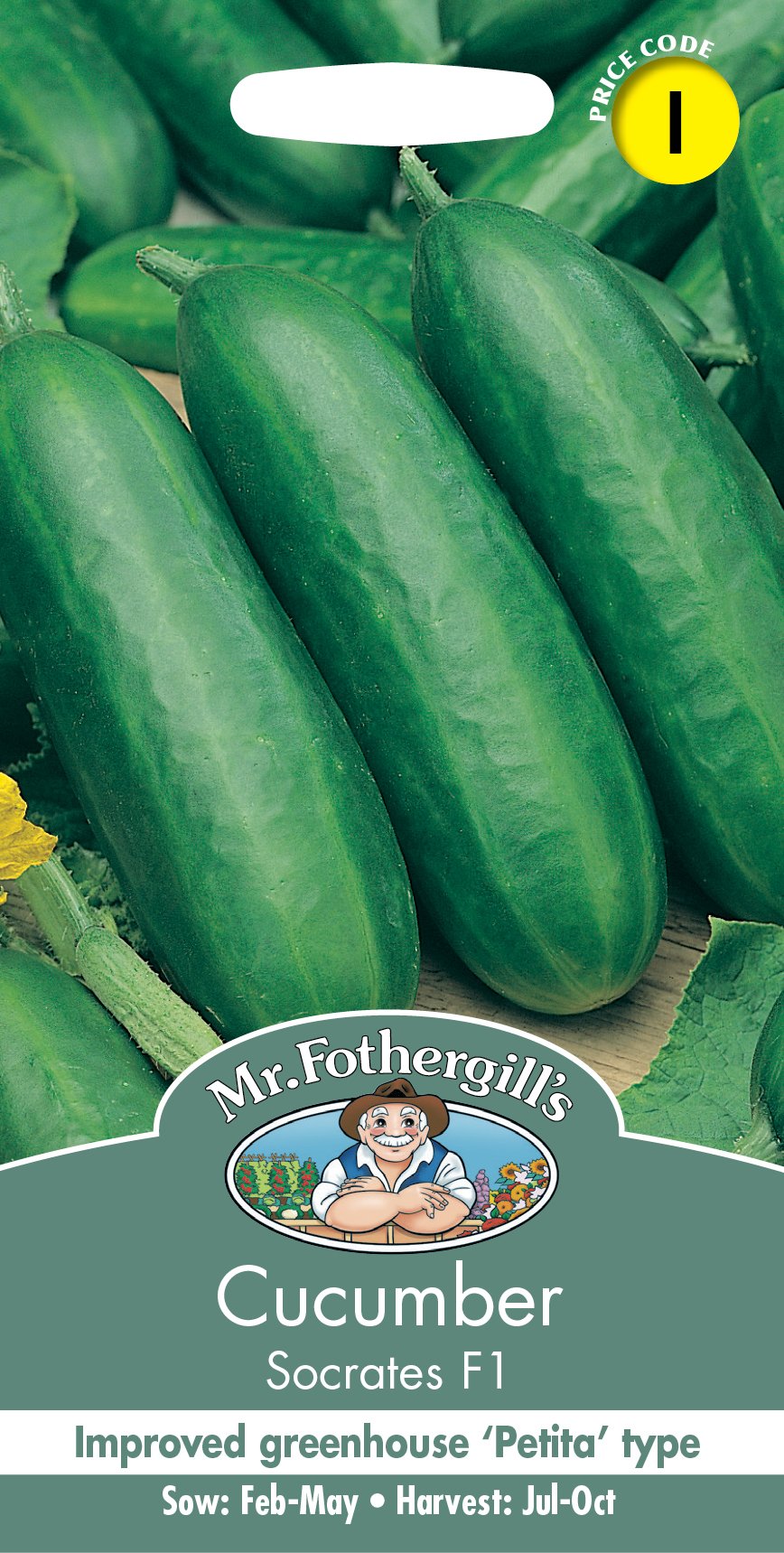 Fothergills Cucumber Socrates F1
