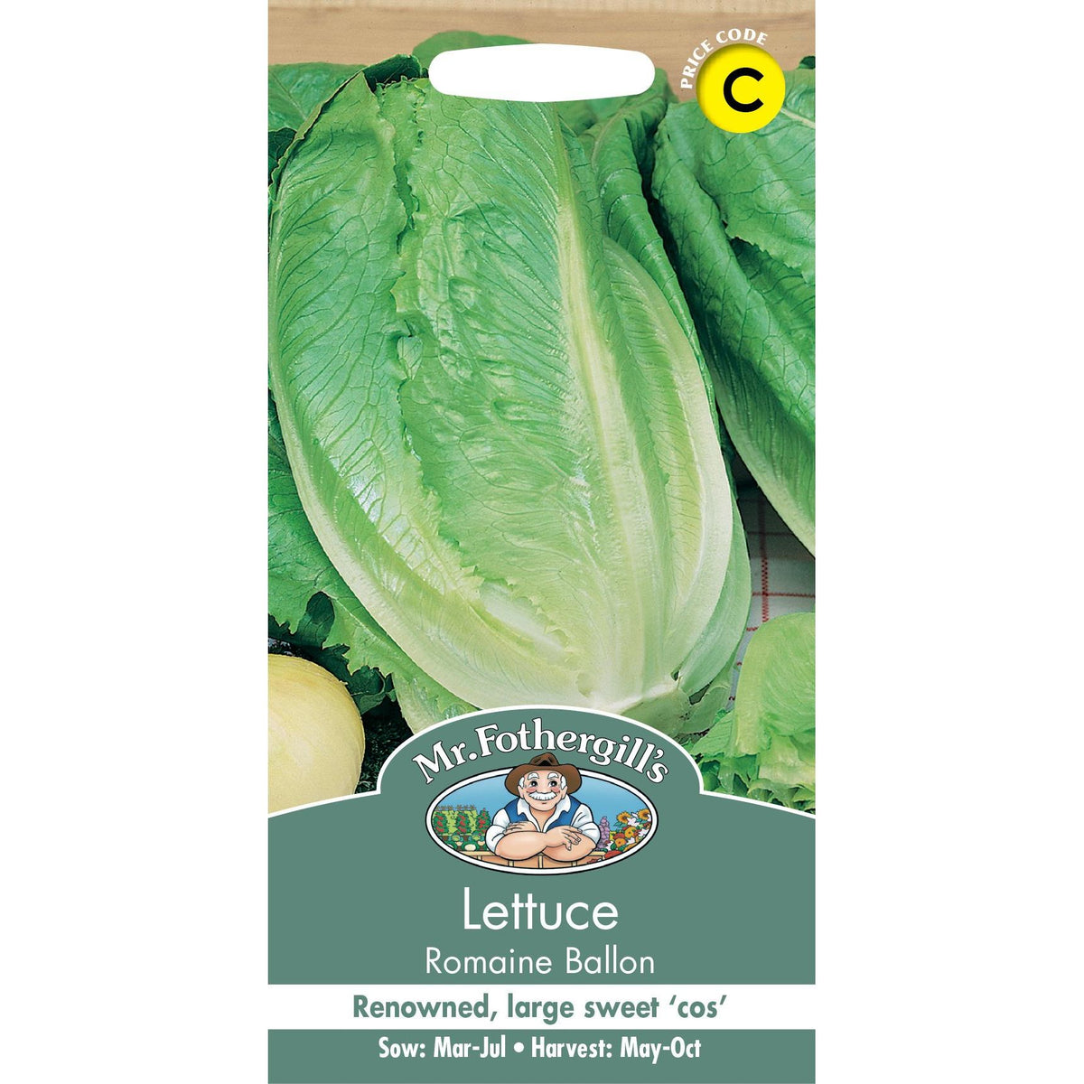 Fothergills Lettuce Romaine Ballon