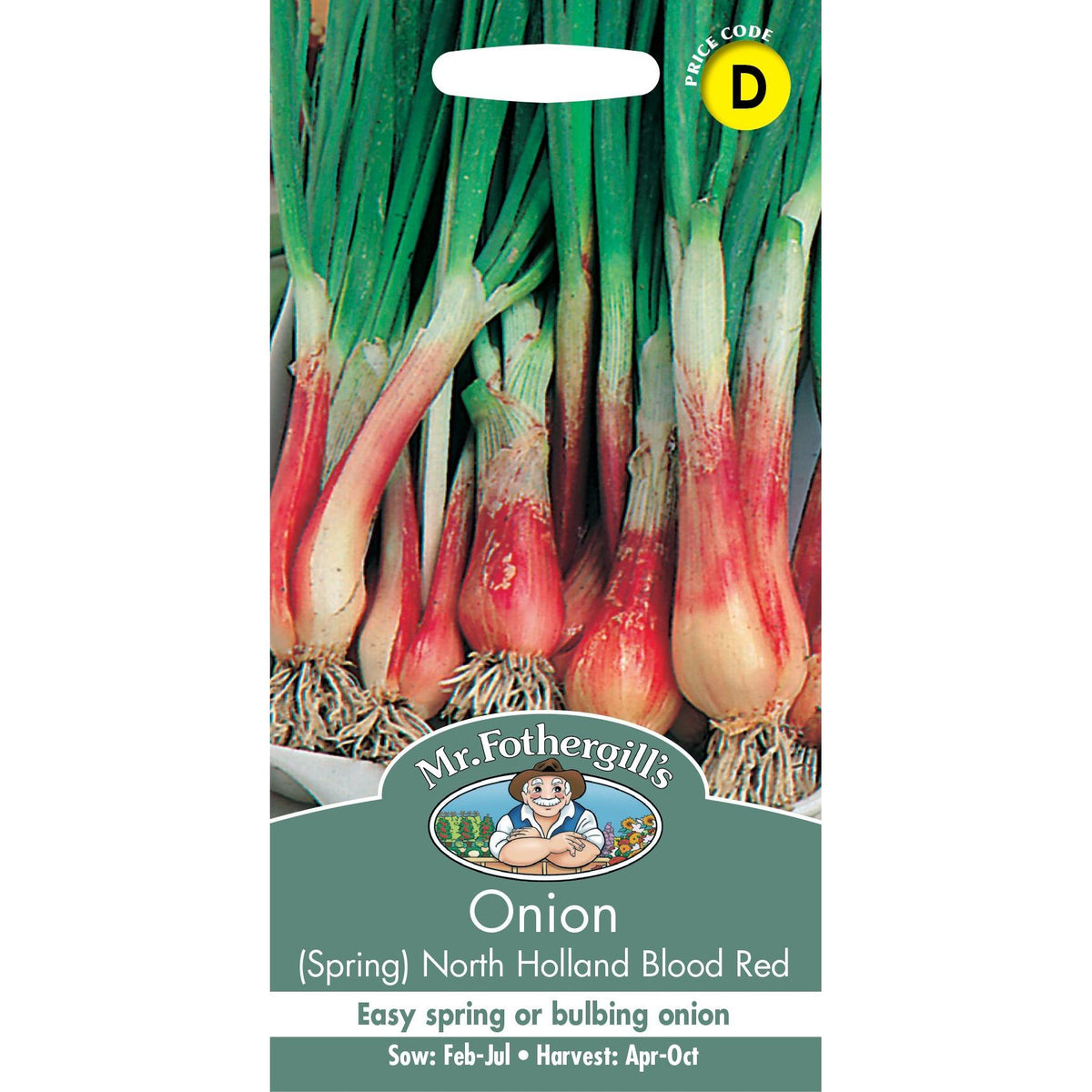 Fothergills Onion-spring Holland Blood