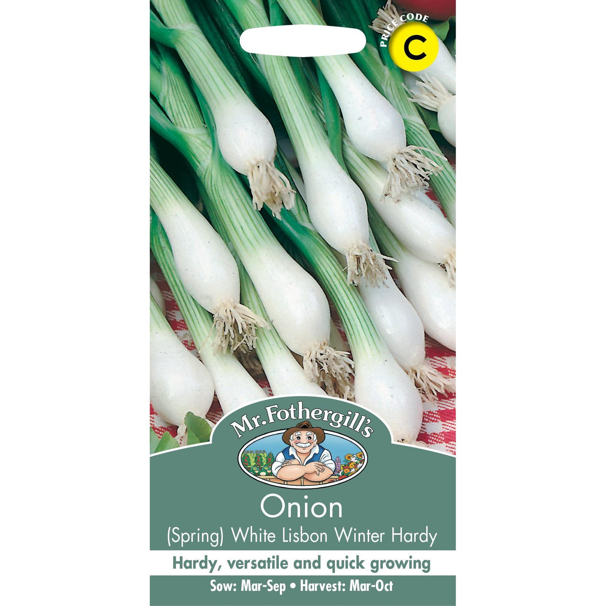 Fothergills Spring Onion Lisbon Winter Hardy