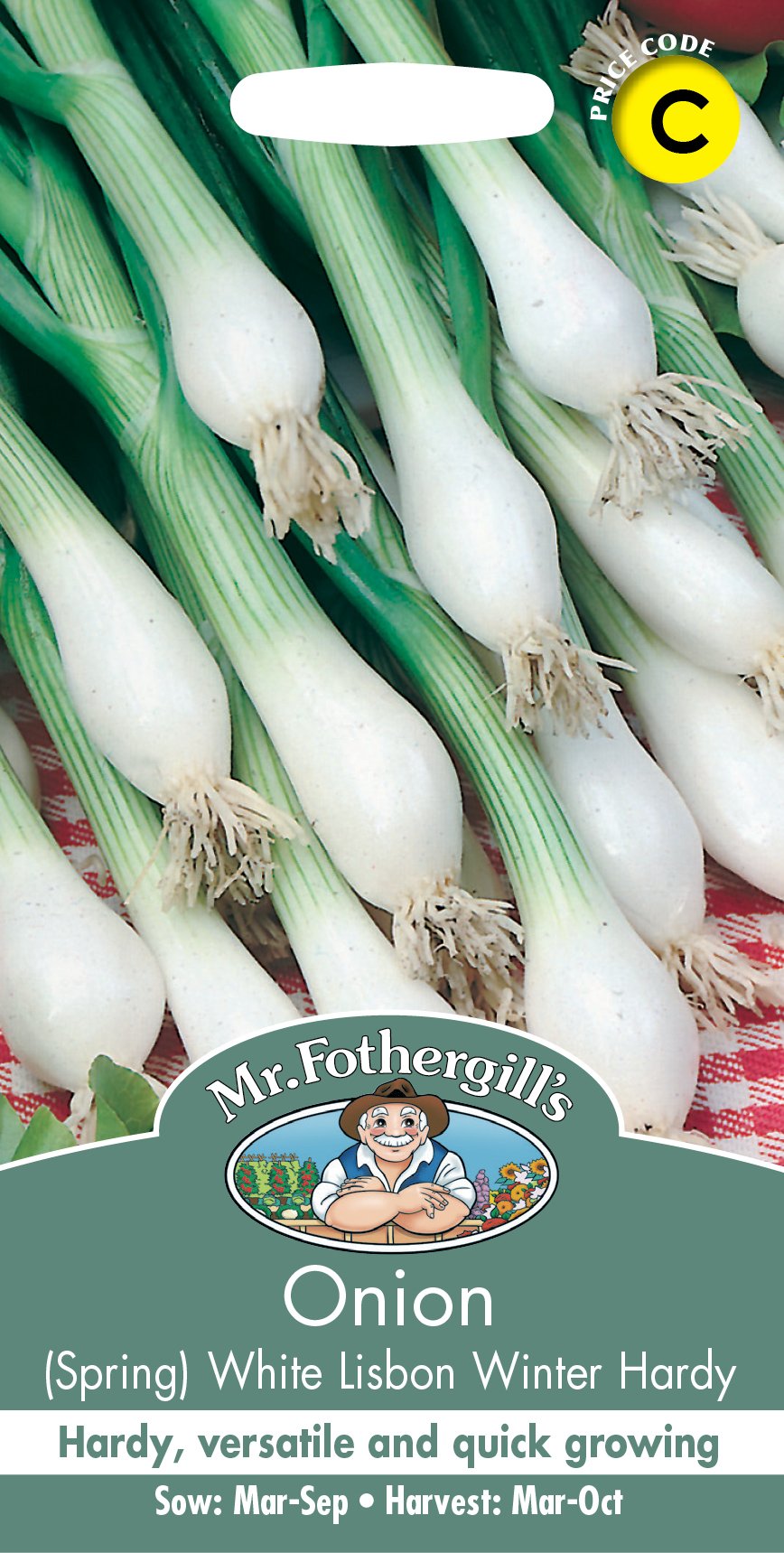 Fothergills Spring Onion Lisbon Winter Hardy