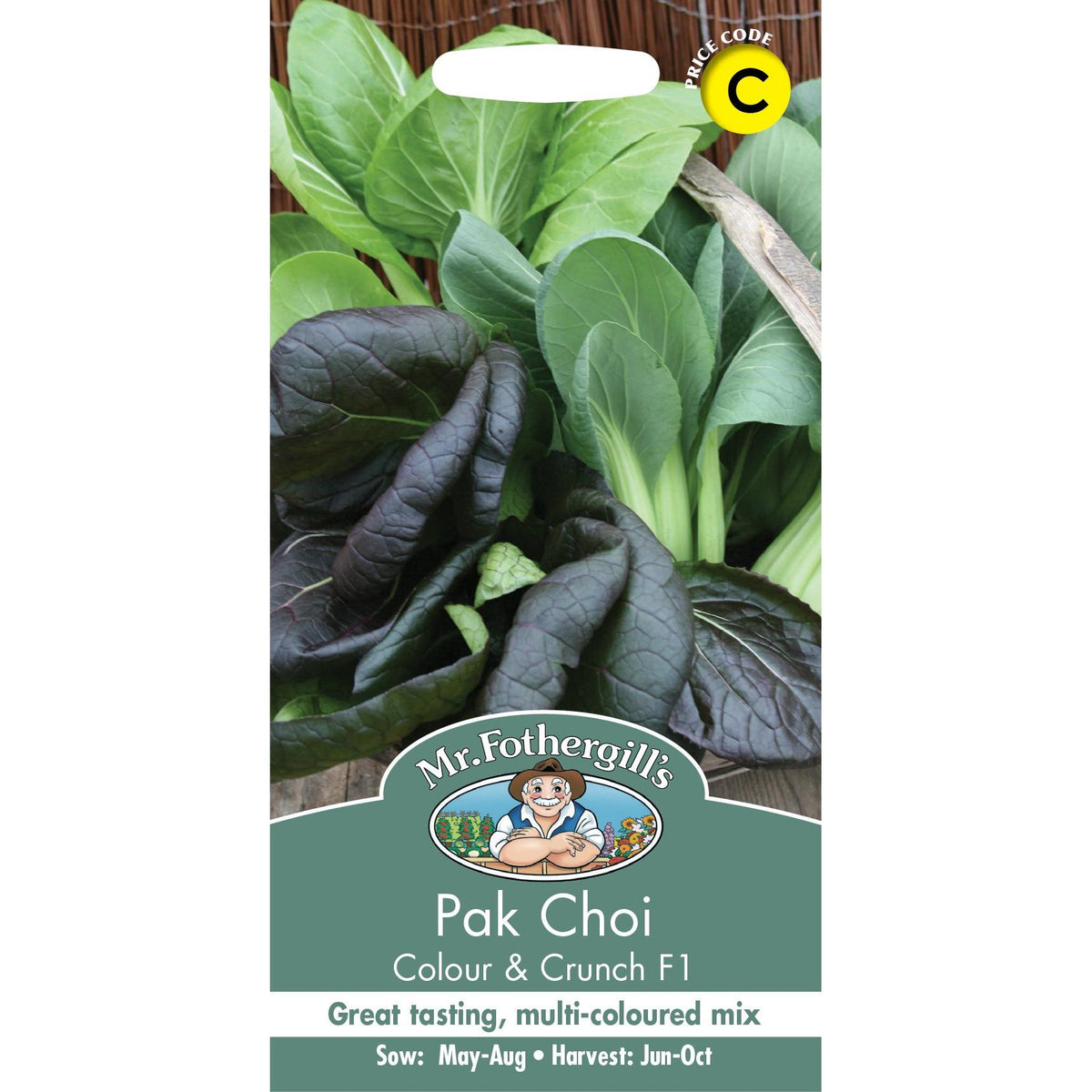 Fothergills Pak Choi Colour & Crunch F1