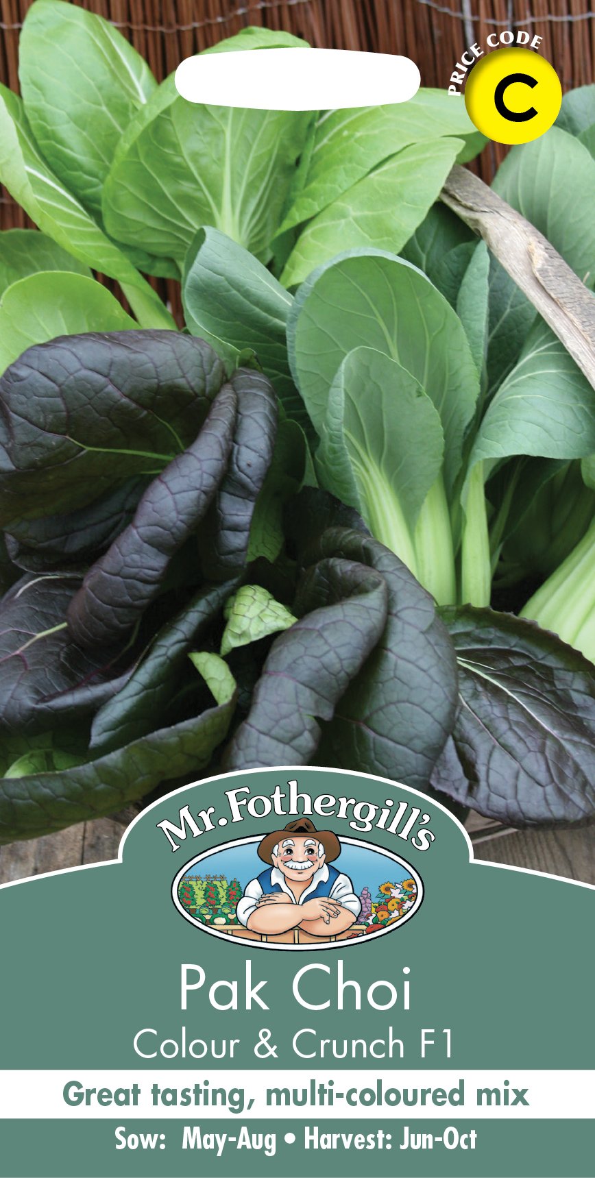 Fothergills Pak Choi Colour & Crunch F1