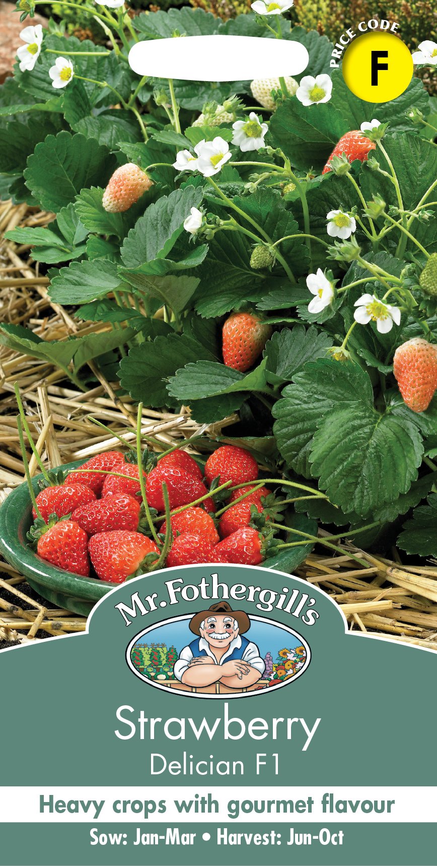Fothergills Strawberry Delician F1