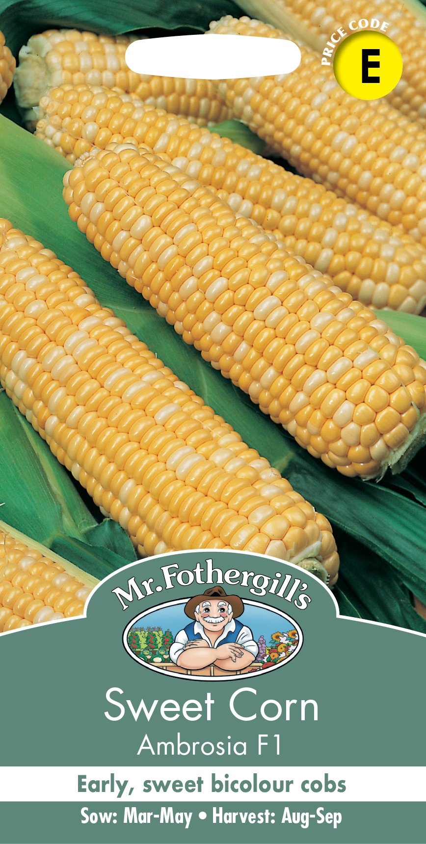 Fothergills Sweet Corn Ambrosia F1