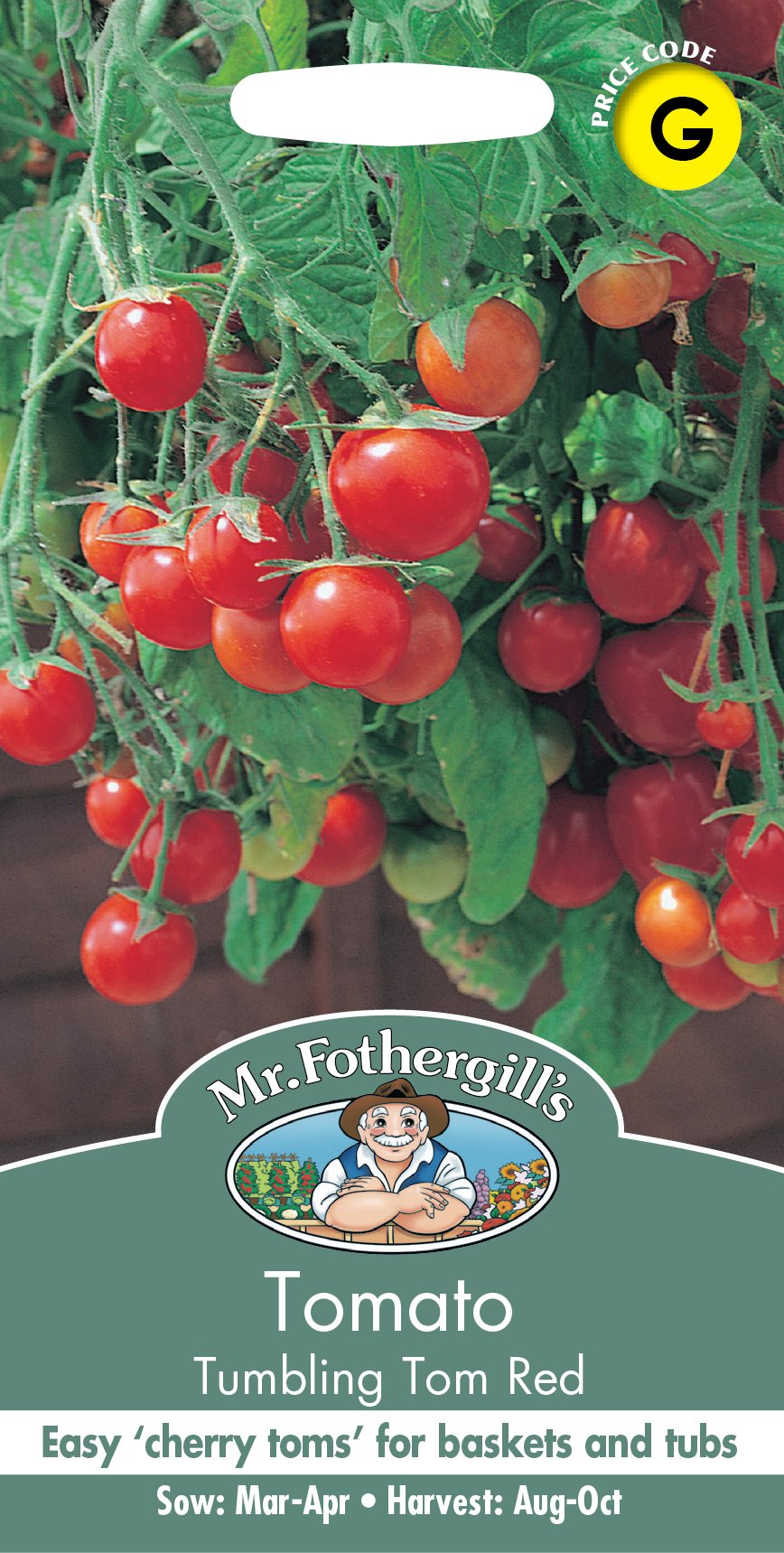Fothergills Tomato Tumbling Tom Red