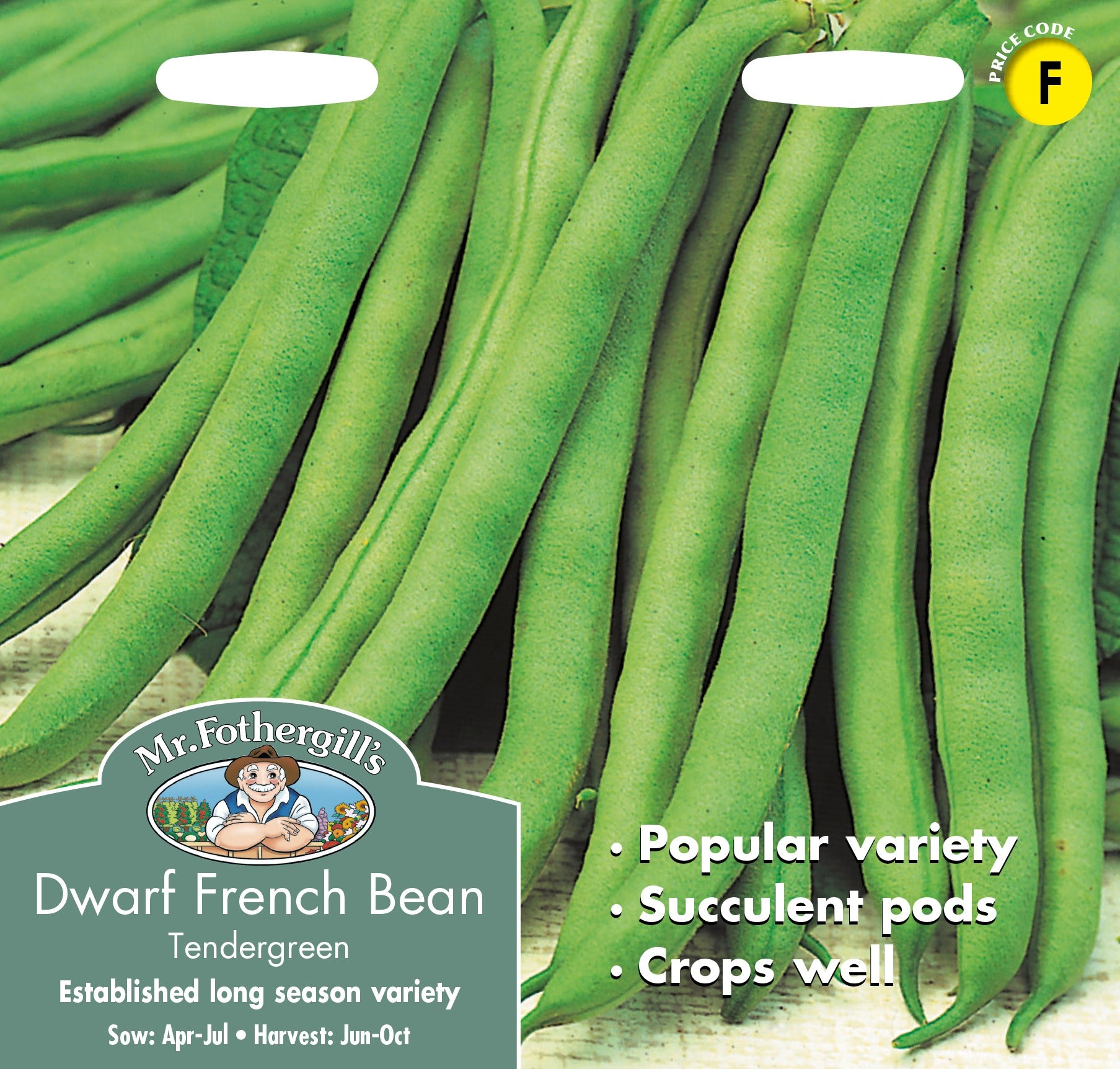 Fothergills Dwarf Bean Tendergreen