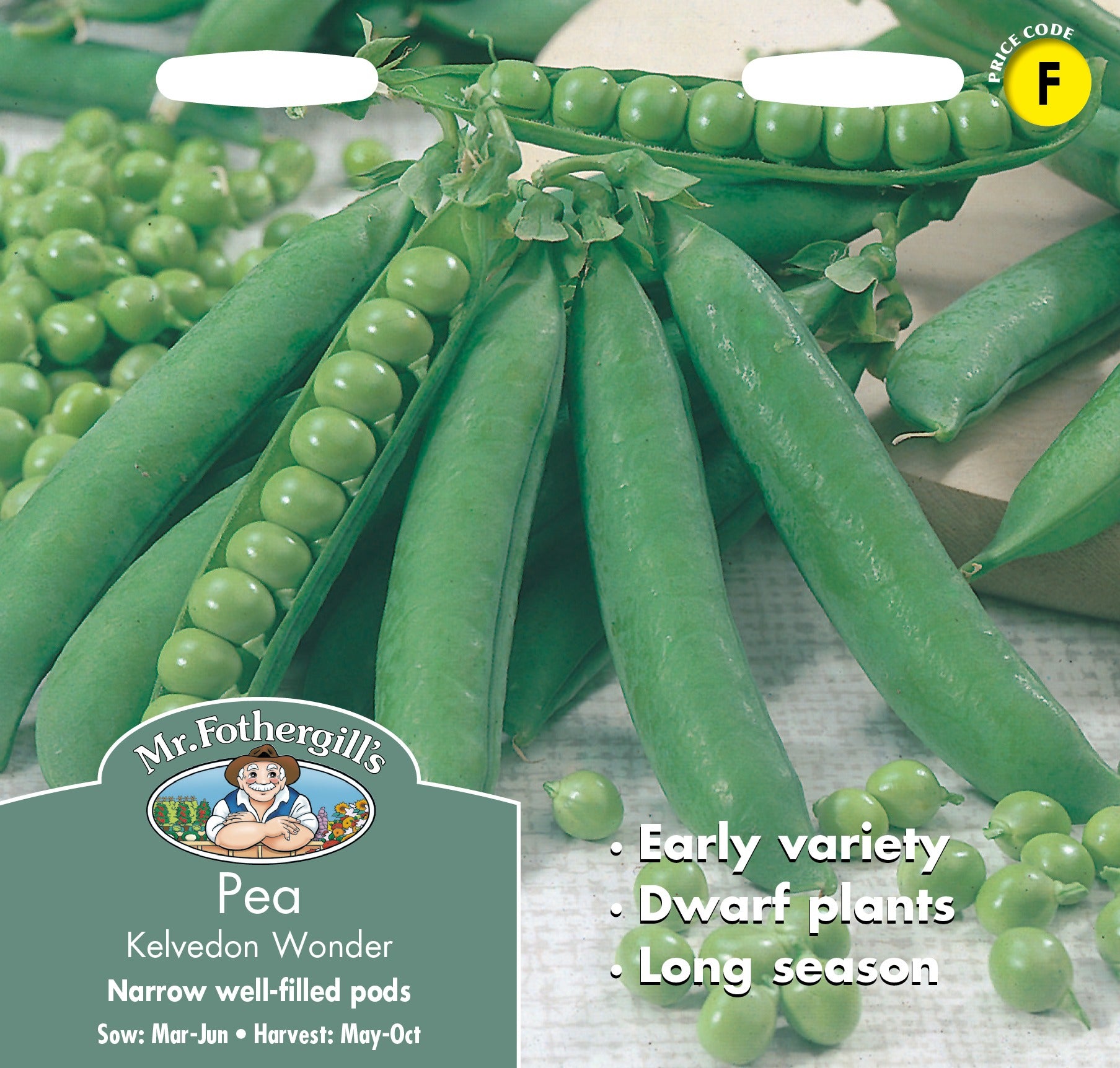 Johnsons Pea Early Kelvedon Wonder