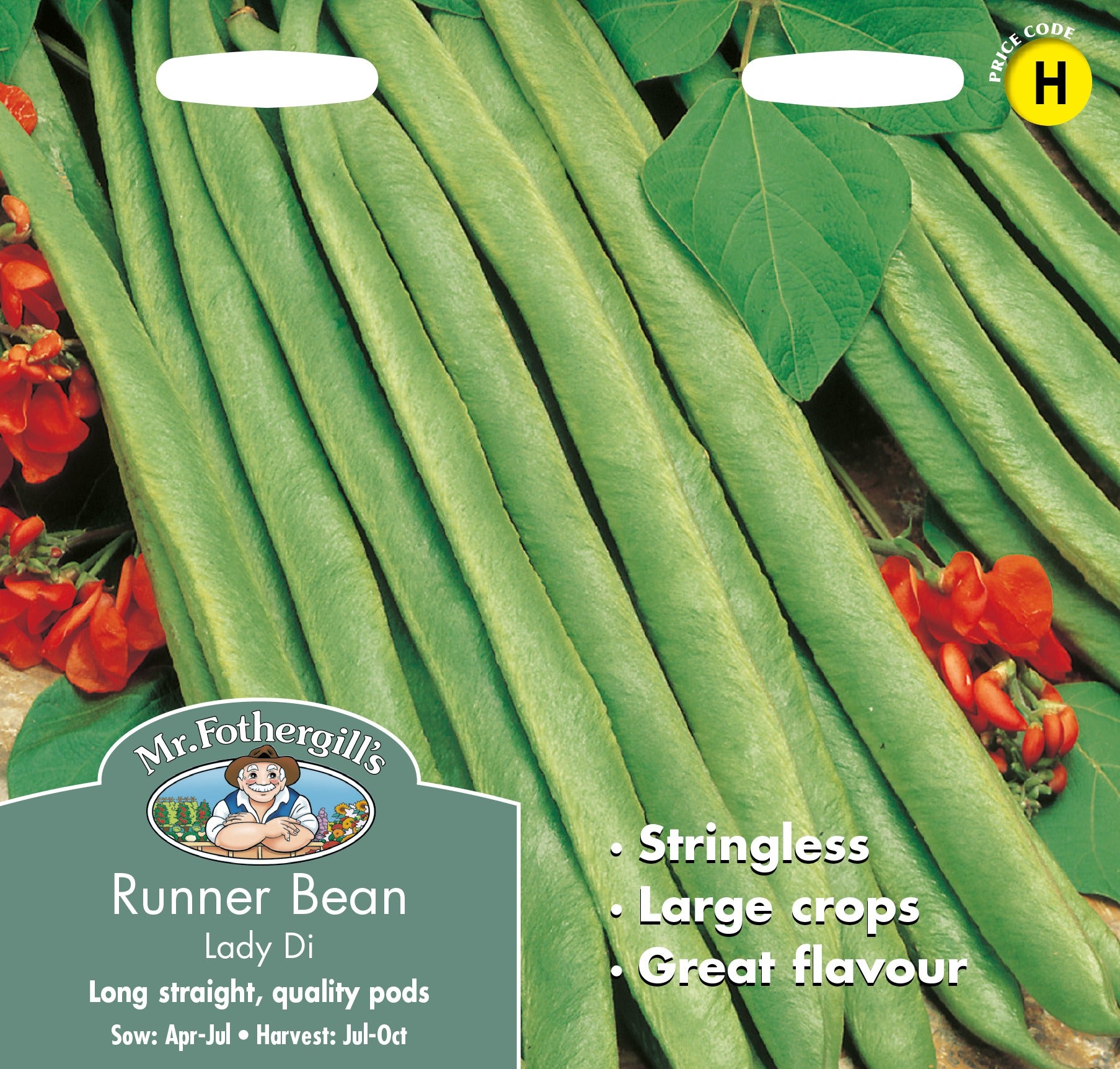 Fothergills Runner Bean Lady Di