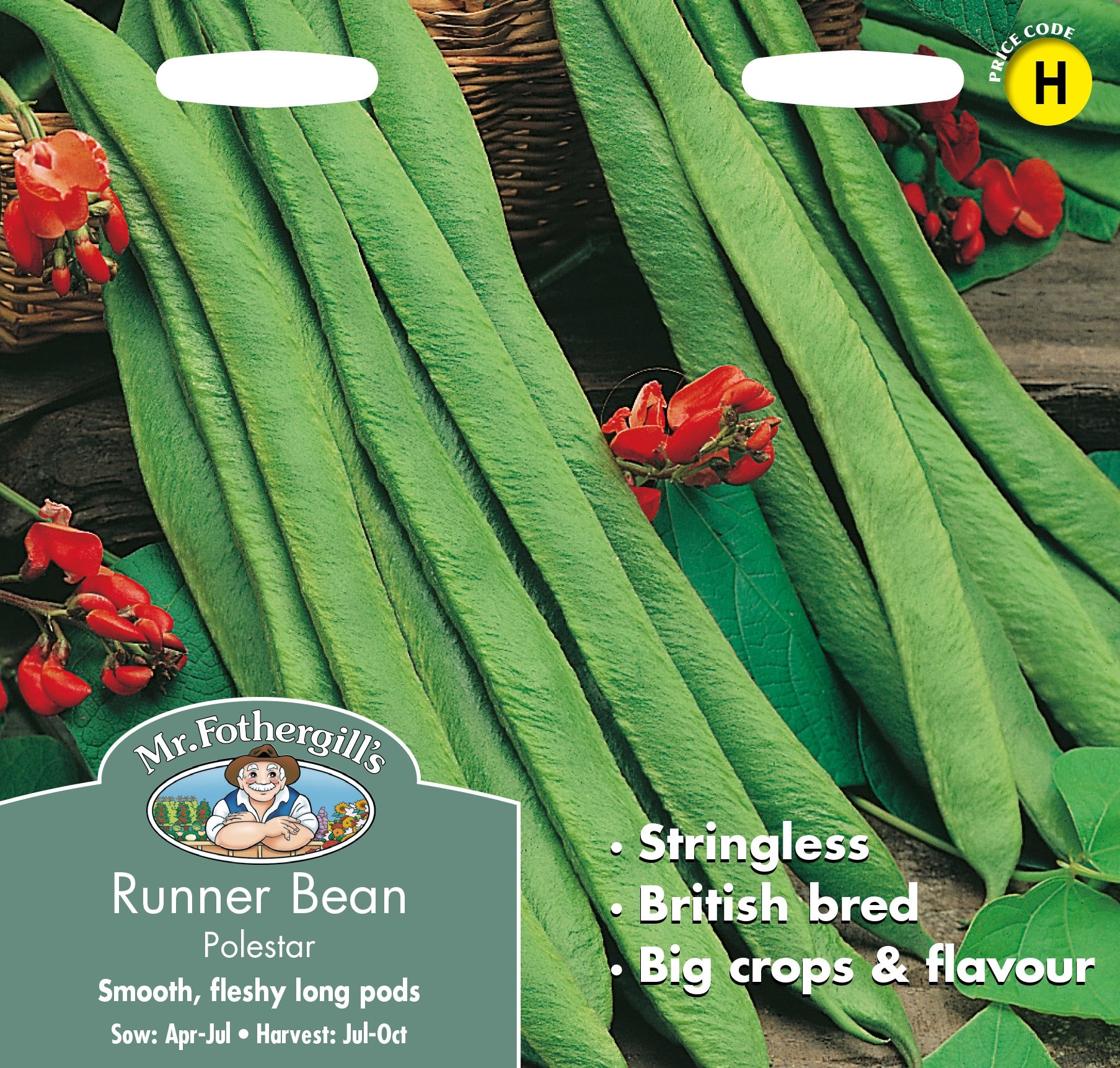 Fothergills Runner Bean Polestar