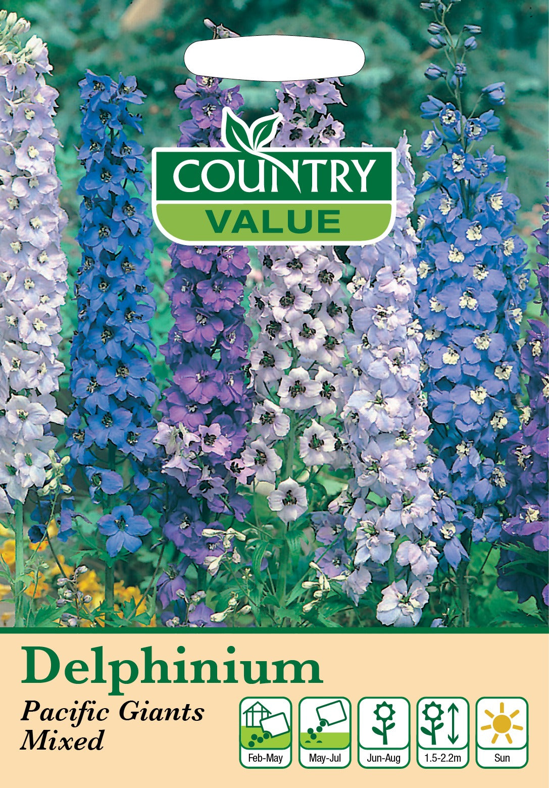 Delphinium Pacific Giants Cv Seeds