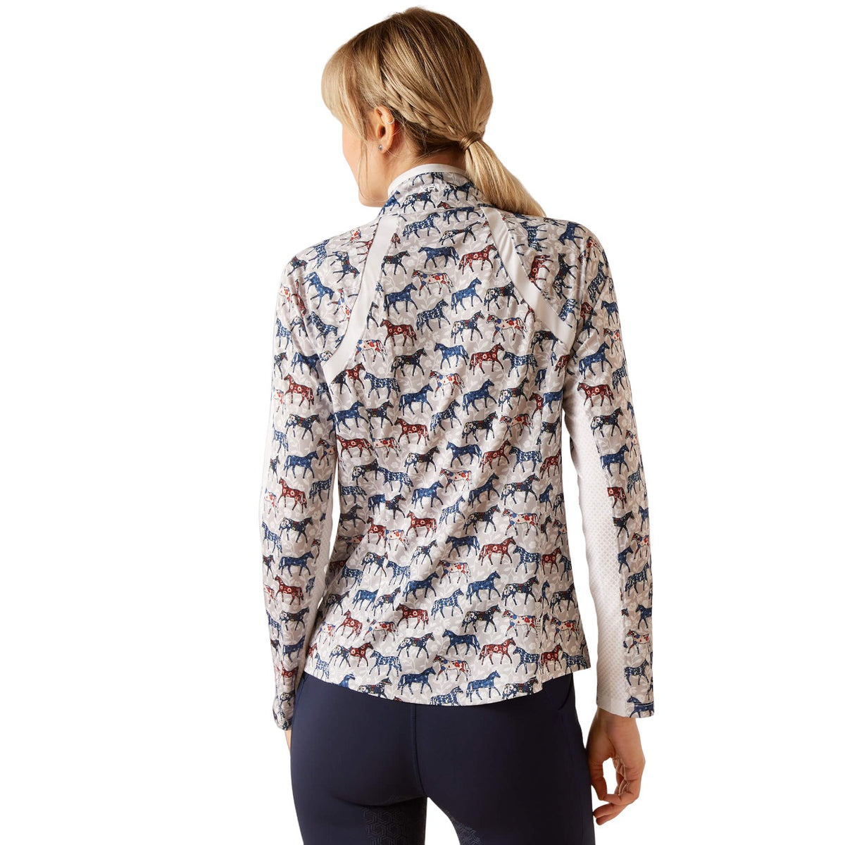 Ariat Women's Sunstopper 3.0 1/4 Zip Baselayer