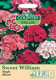 Sweet Wiiliam Single Mixed C V Seeds