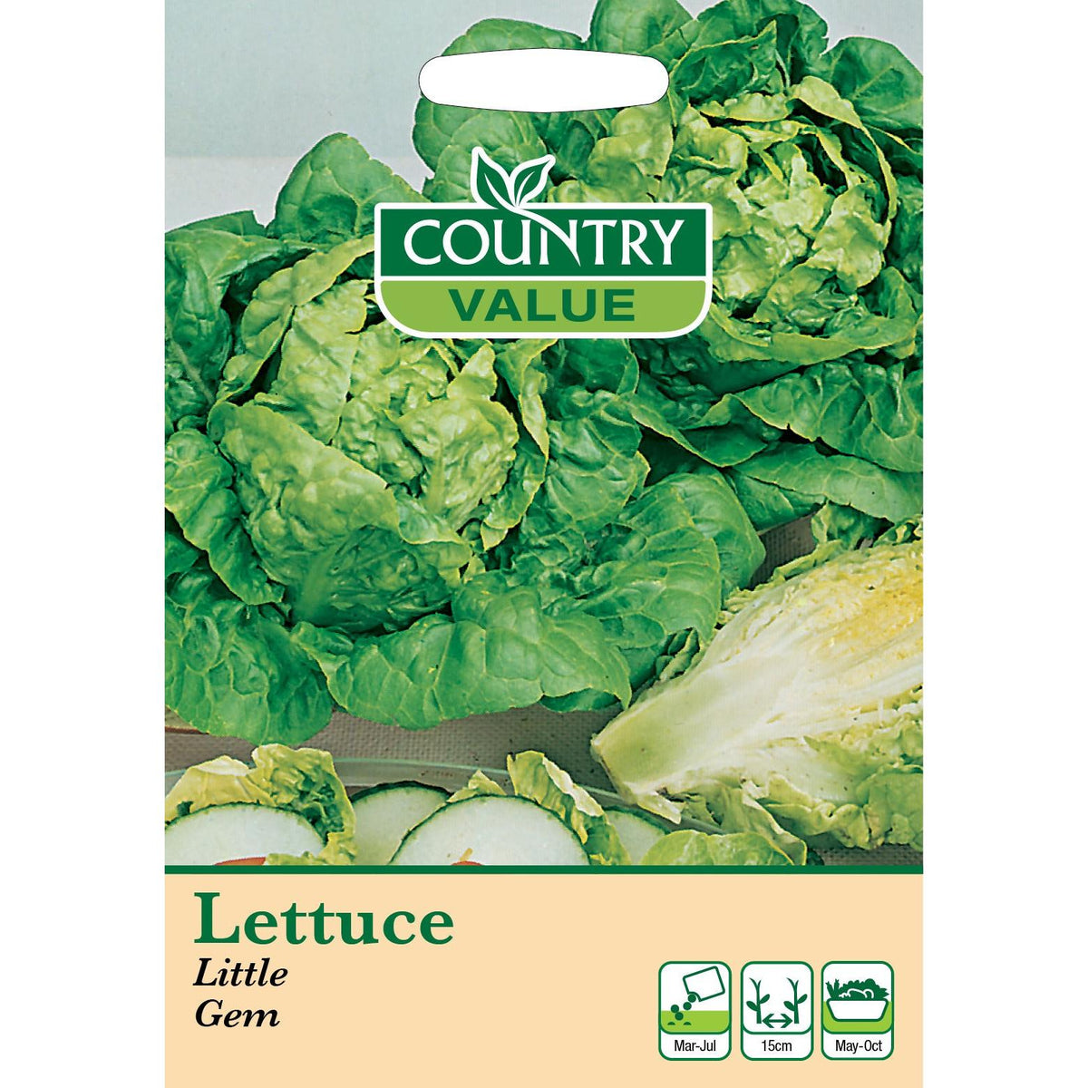 Lettuce Little Gem C V Seeds