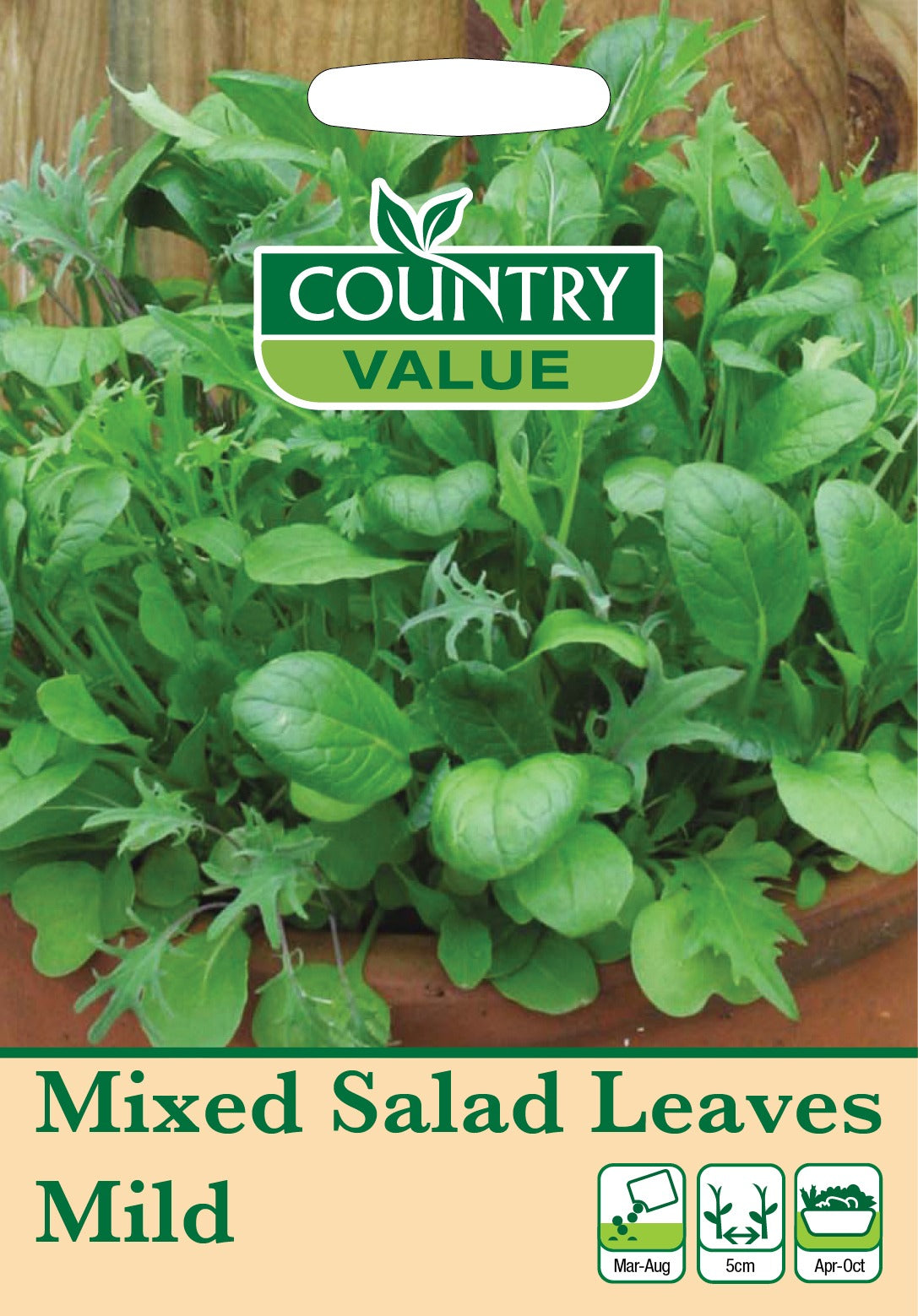 Mixed Salad Leaves Mild C V Seeds