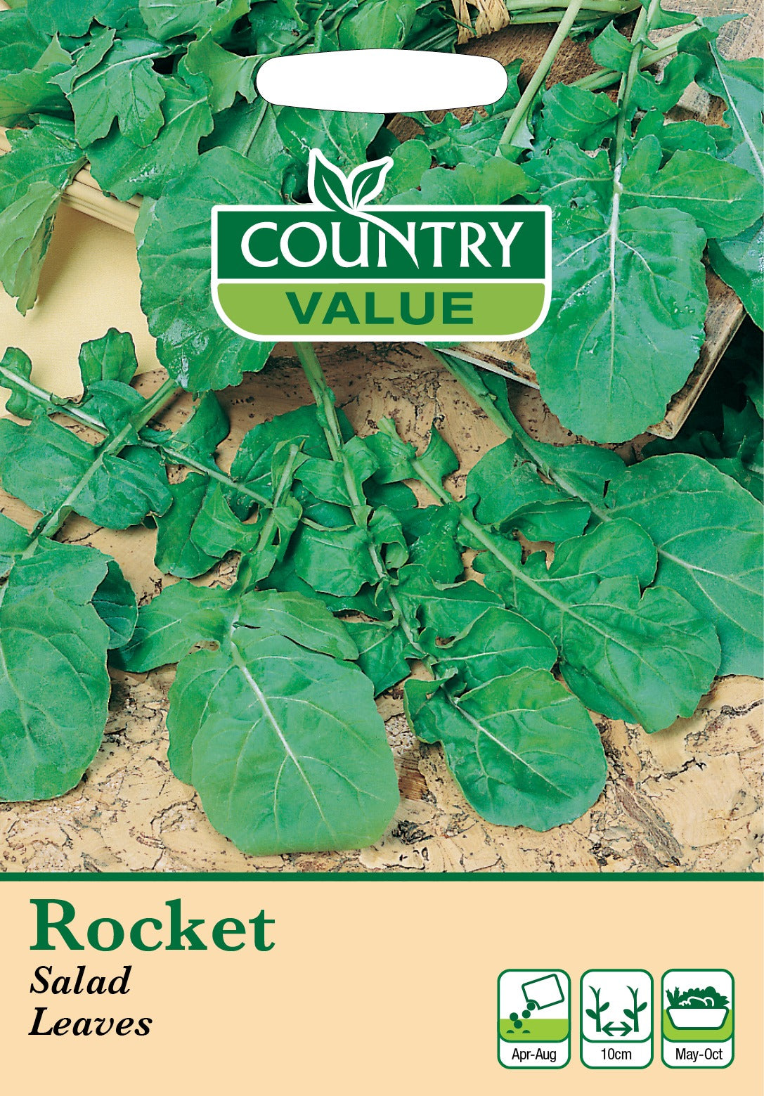 Rocket Salad Leaves C V Seeds