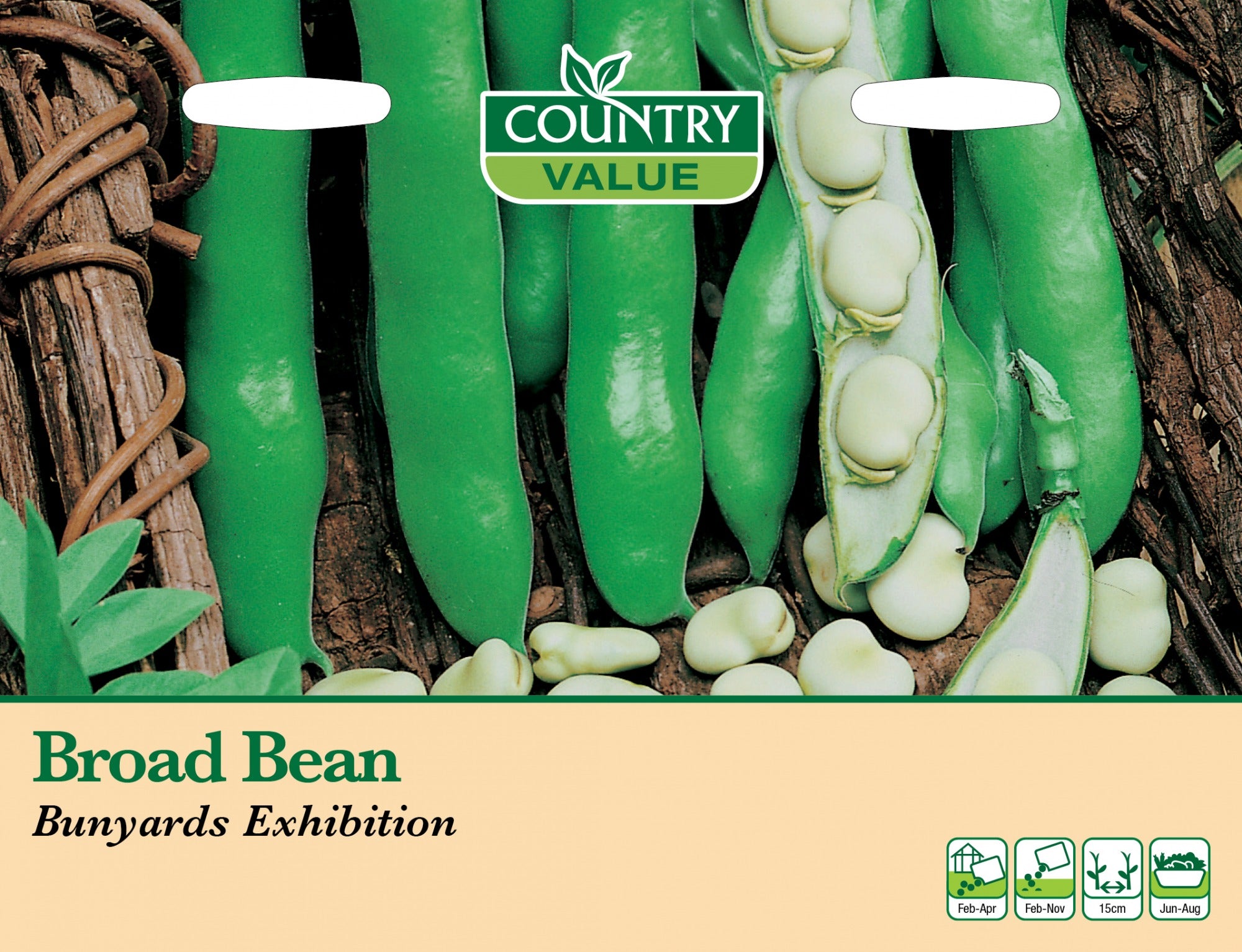 Broad Bean Bunyards Exhib C V Seeds