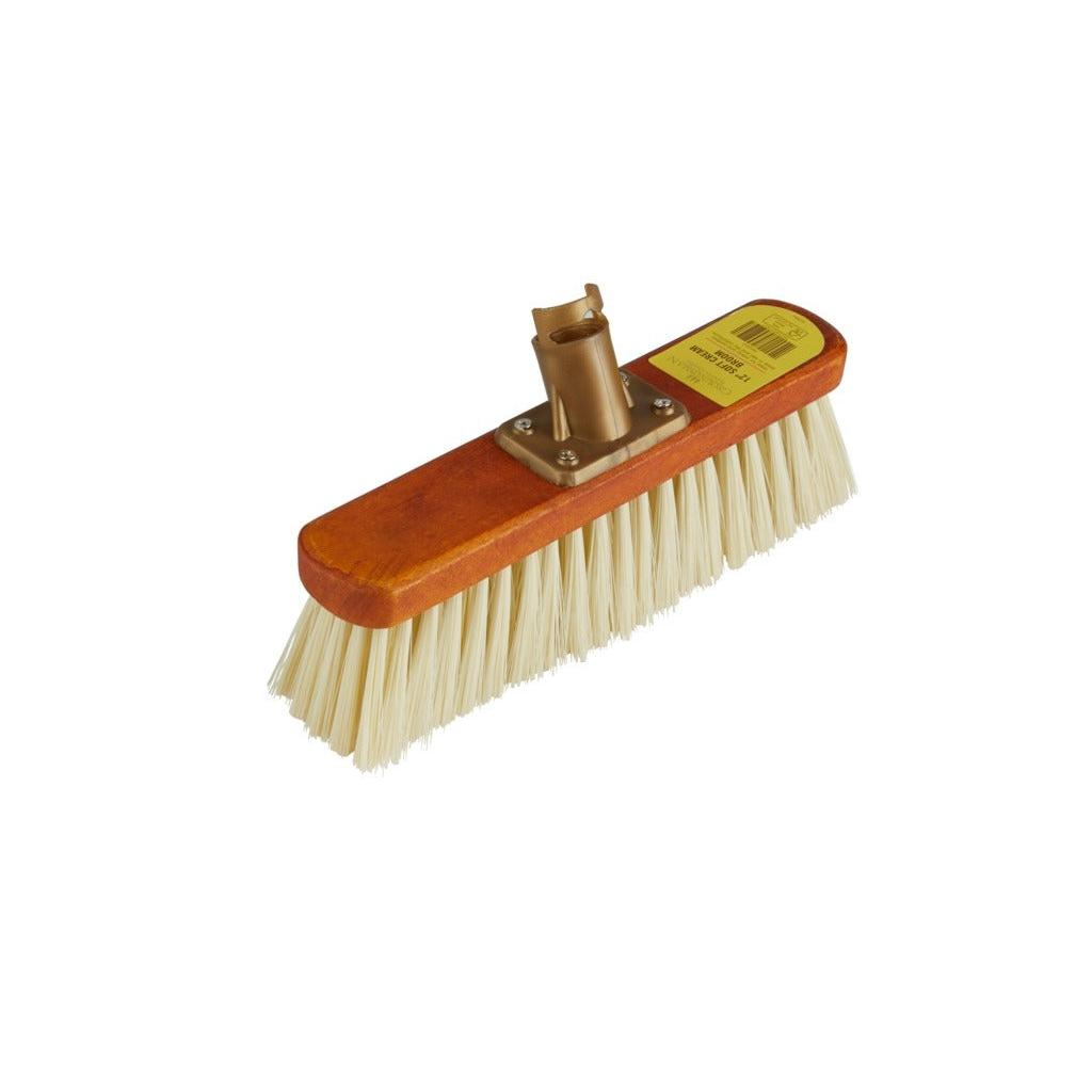 Groundsman Soft Cream Broom - 12'